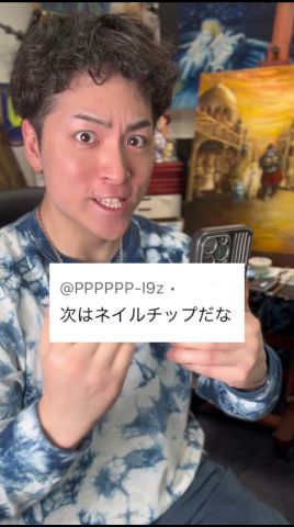 妹とネイルチップに油絵を描くだと!?