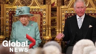 Queen's speech formally reopens UK parliament following election | FUL