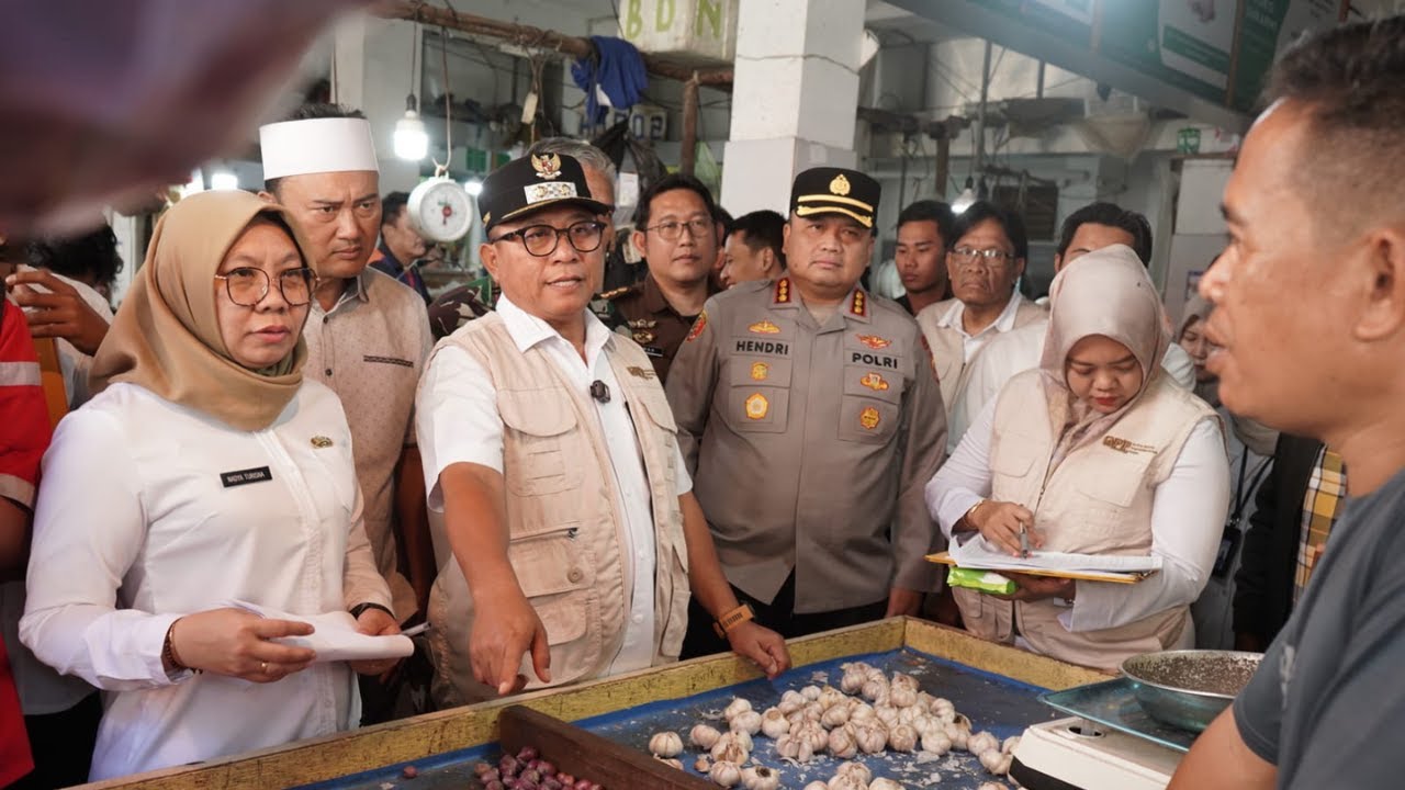 Jelang Nataru, Wawali Sidak Bapokting di Sejumlah Tempat