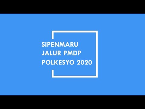 TATA CARA PENDAFTARAN ONLINE SIPENMARU JALUR PMDP POLKESYO (Poltekkes Kemenkes Yogyakarta) T.A. 2020