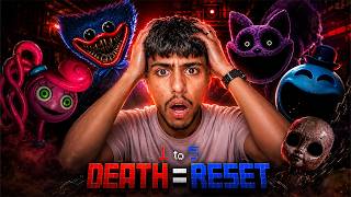 Completing All Poppy Playtime Chapters (CH 1-5) || DEATH = RESTART FROM CHAPTER 1 💀( WITH SPEEDRUN🤯