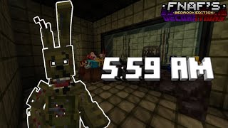POV:Its 5:59 in Five Nights At Freddy's 3 But in Minecraft | FNaF Decorations Addon screenshot 4