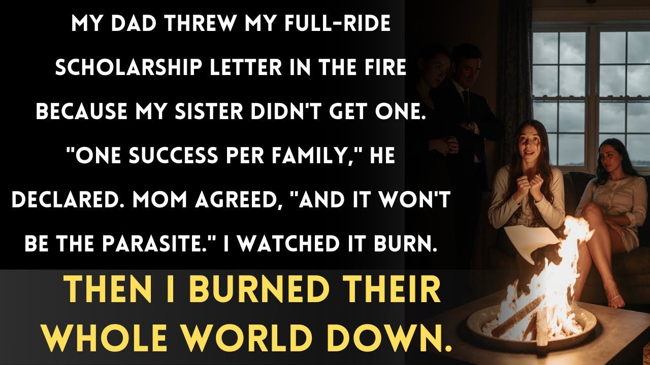 My Dad Threw My Scholarship Letter in Fire Because My Sister Didn't Get One —One Success Per Family