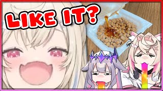 [ENG SUB/Hololive] Finally all Advent members taste Natto