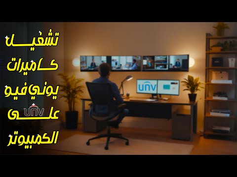 تشغيل كاميرات يوني فيو  على الكمبيوتر 