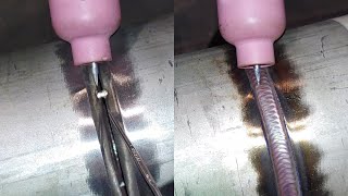 Brilliant idea for highspeed TIG welding of stainless pipe root