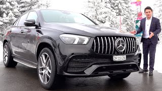 2021 Mercedes AMG GLE 53 Coupe | BRUTAL Review Drive Sound Interior Exterior Infotainment