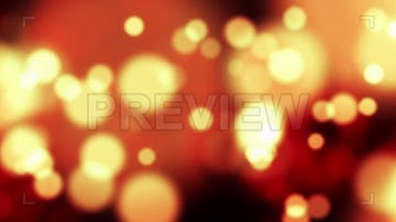 Red-Gold Bokeh Golden Particles Stock Motion Graphics