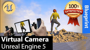 Creating Virtual Camera Using VIVE Tracker for Unreal Engine 5 (Blueprint).