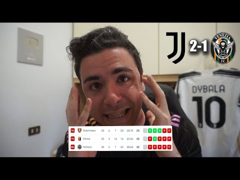 VI PREGO. NON FATEMI PIÙ VEDERE ARAMU!!!! Juventus Venezia 2-1