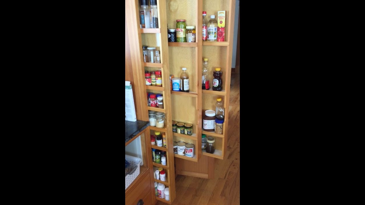 Hidden Pull Out Spice Racks Custom Vertical Drawers 