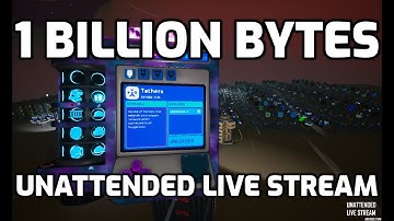 Astroneer Controls Update Gameplay - 1 Billion Bytes - Unattended Live Stream