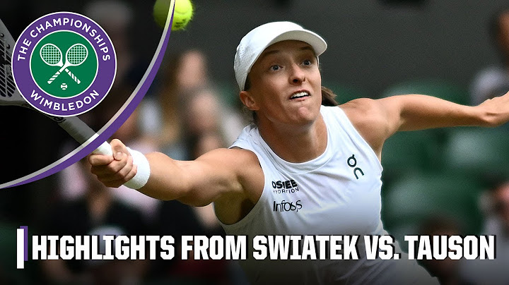 Round 3: Iga Swiatek vs. Danielle Collins | Full Match Highlights | 2025 Wimbledon