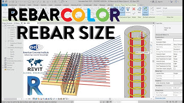 3 Main way to create Rebar color & Rebar size in Revit