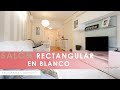 Decoración de SALÓN COMEDOR en grises y blancos ⚪​🏠​ ​Programa completo🛋️​ Decogarden