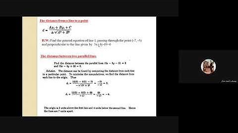 Video Lec 7 analytic Geometry