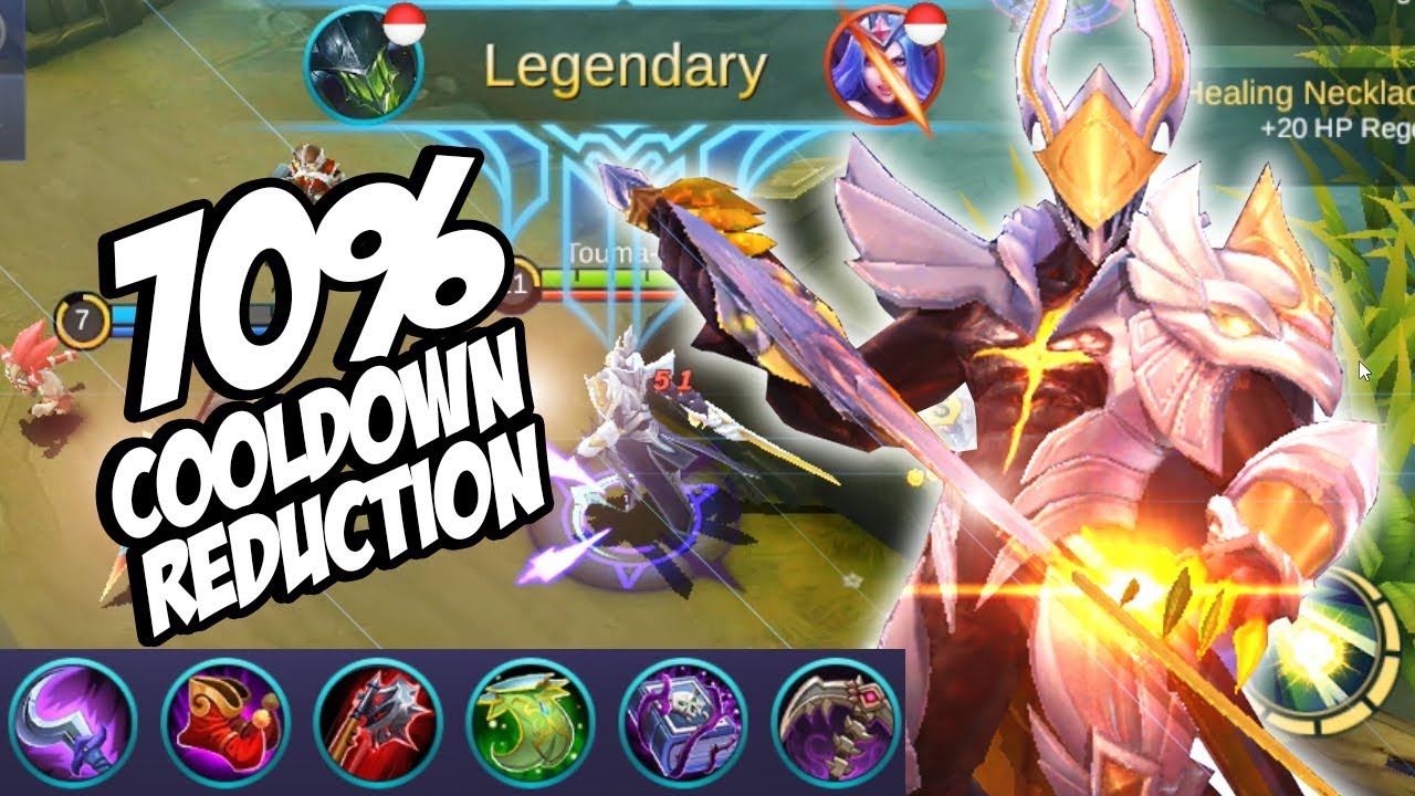 NEW BUILD ARGUS COOLDOWN REDUCTION IMBA MOBILE LEGENDS