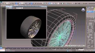 Tutorial: Vray - Tire Displacement Map