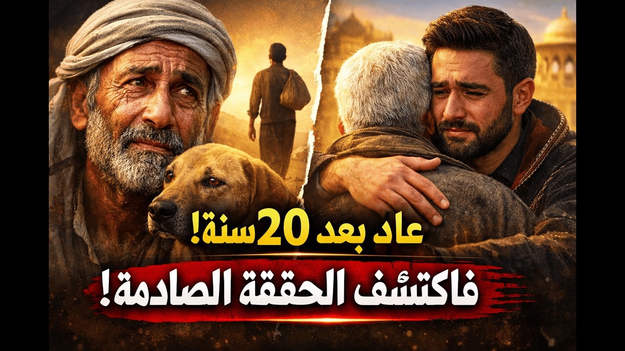 رحل وهو يظن أن والده فاشل… فعاد بعد 20 عامًا ليكتشف الحقيقة الصادمة