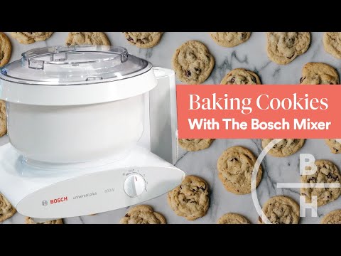 Baking Cookies With The Bosch Mixer
