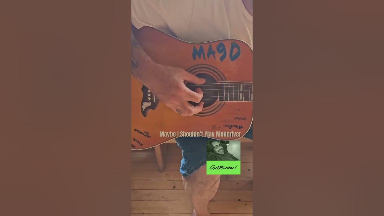 Scenic view playing the intro to a song I wrote called ‘Maybe I Shouldn’t Play Moonriver’ #acoustic