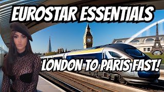 Eurostar from London to Paris I Eurail Interrail Pass