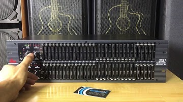 [Sơn Ca Audio] Review và hướng dẩn sử dụng Equalizer (lọc xì) DBX 2231 hàng chuẩn