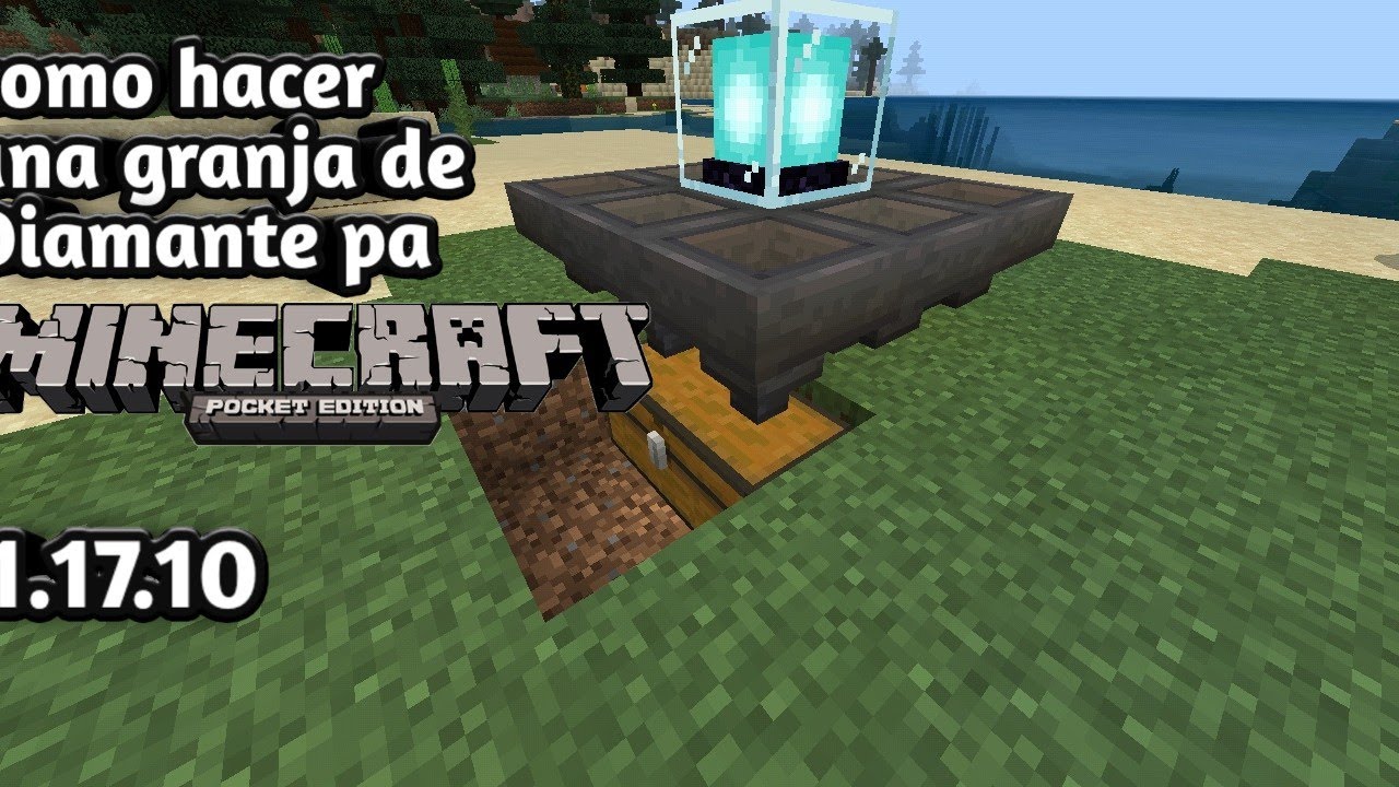 Como Hacer Una Granja De Diamantes En Minecraft