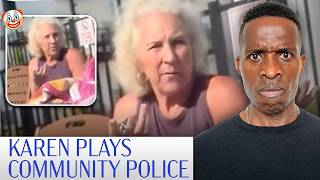 Karen Thinks She’s The Neighborhood Police