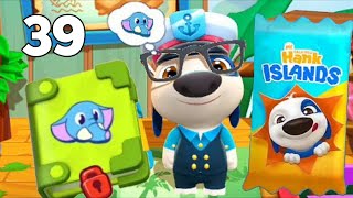 Opening Cards - New Update - My Talking Hank Islands - Part 38 Gameplay 4U