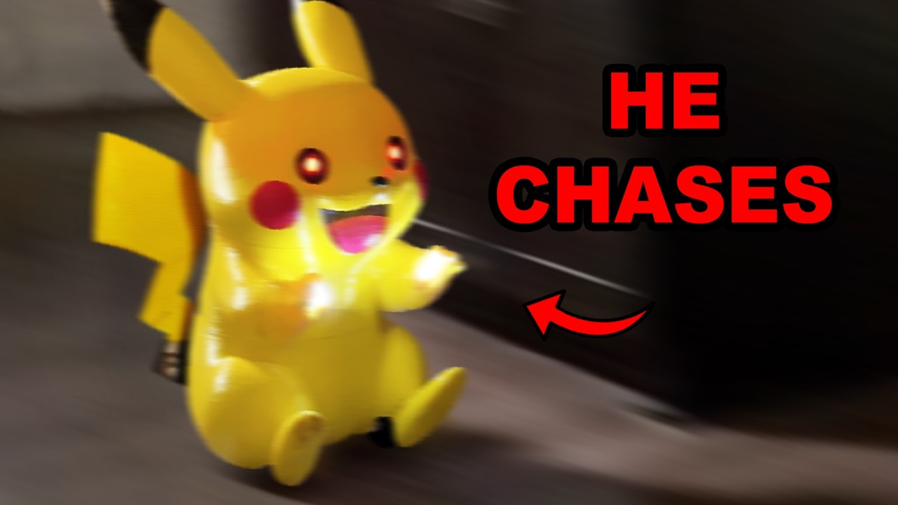 I Made a Pikachu that Attacks Intruders