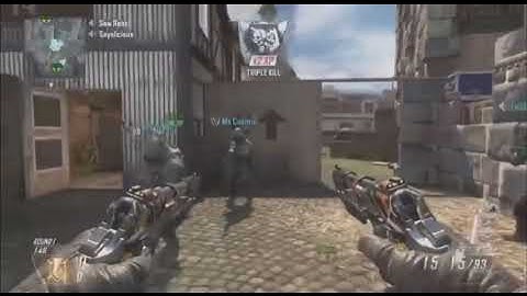 #trickshort insane triple collateral spawn shot #bo2shots #trickshot #blackops2