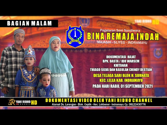 LIVE SANDIWARA - BINA REMAJA INDAH - DS. TELAGA SARI - LELEA - INDRAMAYU 01 SEPTEMBER 2021 (MALAM) class=