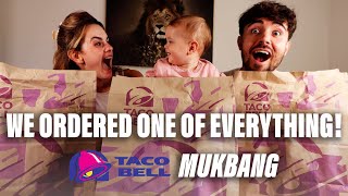 Taco Bell one of everything MUKBANG (and a couple therapy session haha) The Hollins Porter Family