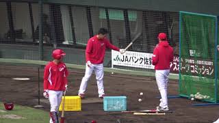 磯村のツイスト打法！