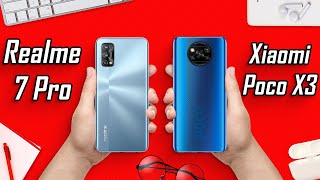 Realme 7 Pro Vs Xiaomi Poco X3 | Clear Comparison | BEST OPTION 😍😍