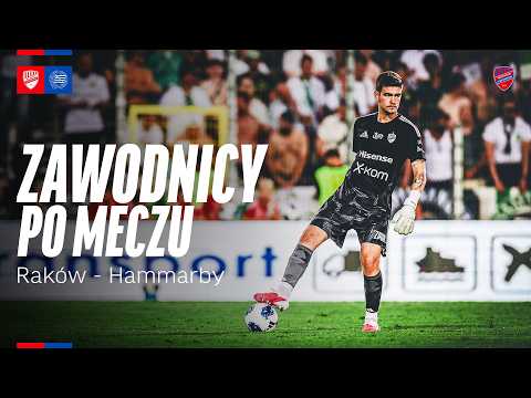 Kacper Trelowski i Erick Otieno po meczu Raków - Hammarby 🎤