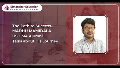 How Madhu Mamidala Passed US CMA Exam and got placed in Invesco| CMA Success Story | CMA |CMA Course