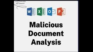 Analyzing Malicious Document with OLE Tools