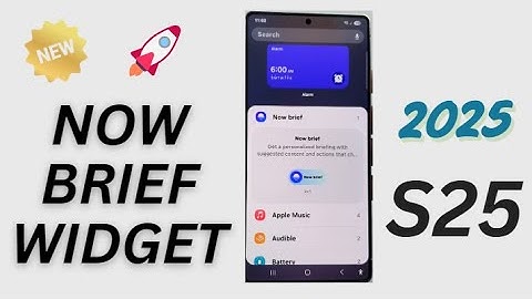 🧠 Add or Remove NOW BRIEF Widget on Samsung Galaxy S25/S25+/Ultra 📱 (Quick & Easy Guide!)