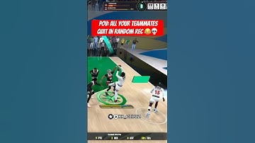 #nba2k25 Drop a like if you play random rec!