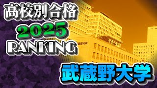 武蔵野大学・高校別合格者数ランキング【2025年度版】