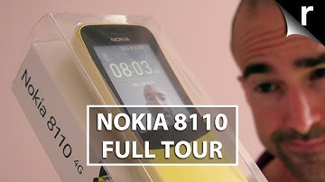 Nokia 8110 4G Unboxing | Full banana phone tour!