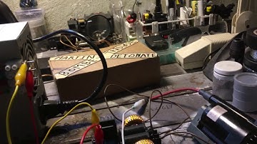 ZVS driven flyback with a 4 turn primary