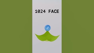 1 to 65536 face cloth simulation | Blender |   @evolvloop      #satisfying #3danimation #3d