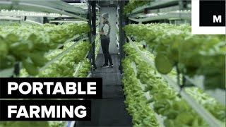 How A Company Fits Five Acres Of Farmland Into Shipping Containers