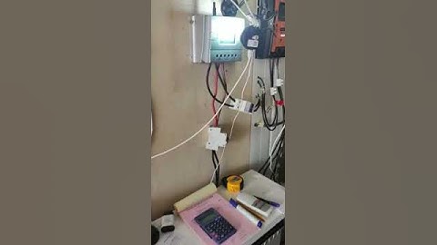 This video shows using Meind 6000W pure sine wave power inverter to build an off-grid solar system.