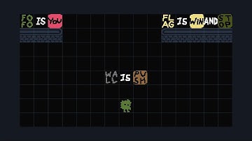 Bare (Level Familiar 3) solution (Baba is You / New Adventures! / Familiar Land)