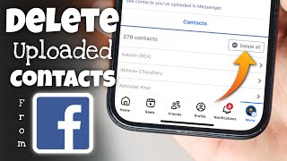 How to Delete Uploaded Contacts From Facebook