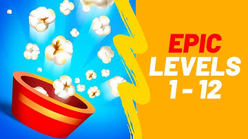 Popcorn Burst Game Walkthrough Epic Levels 1-12